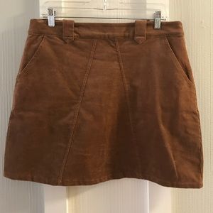 Corduroy Skirt